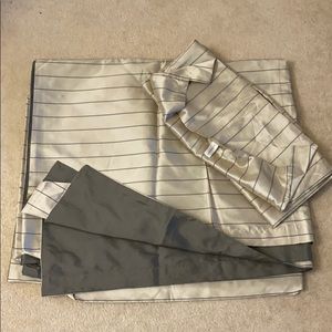 Jim Thompson silk King duvet and pillow shams